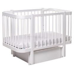 Patuc cu sertar Eucalyptus Karol Premium 60x120 (White)