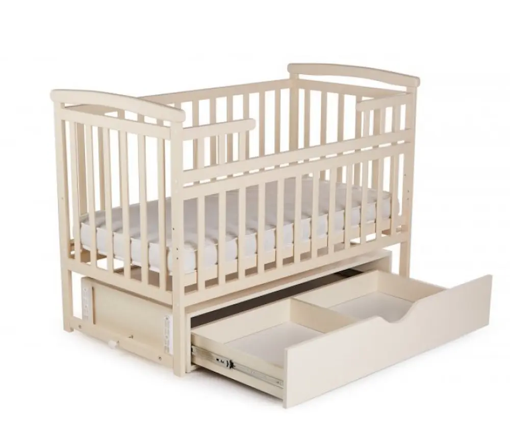 Кроватка с ящиком Eucalyptus Lane Premium DS-102 (Vanilla) - 3