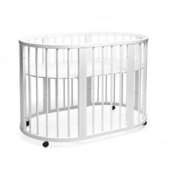 Кроватка-трансформер Eucalyptus Olivia DS-703 (Grey) Thumb
