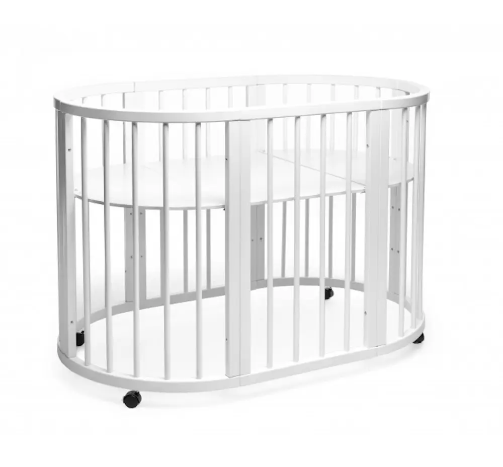 Кроватка-трансформер Eucalyptus Olivia DS-703 (Grey) - 2