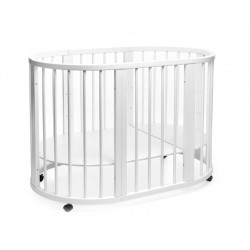 Кроватка-трансформер Eucalyptus Olivia DS-703 (Grey) Thumb