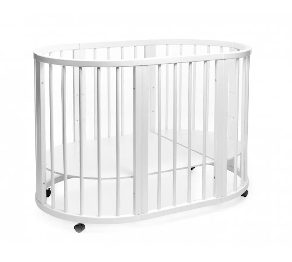 Кроватка-трансформер Eucalyptus Olivia DS-703 (Grey) - 3