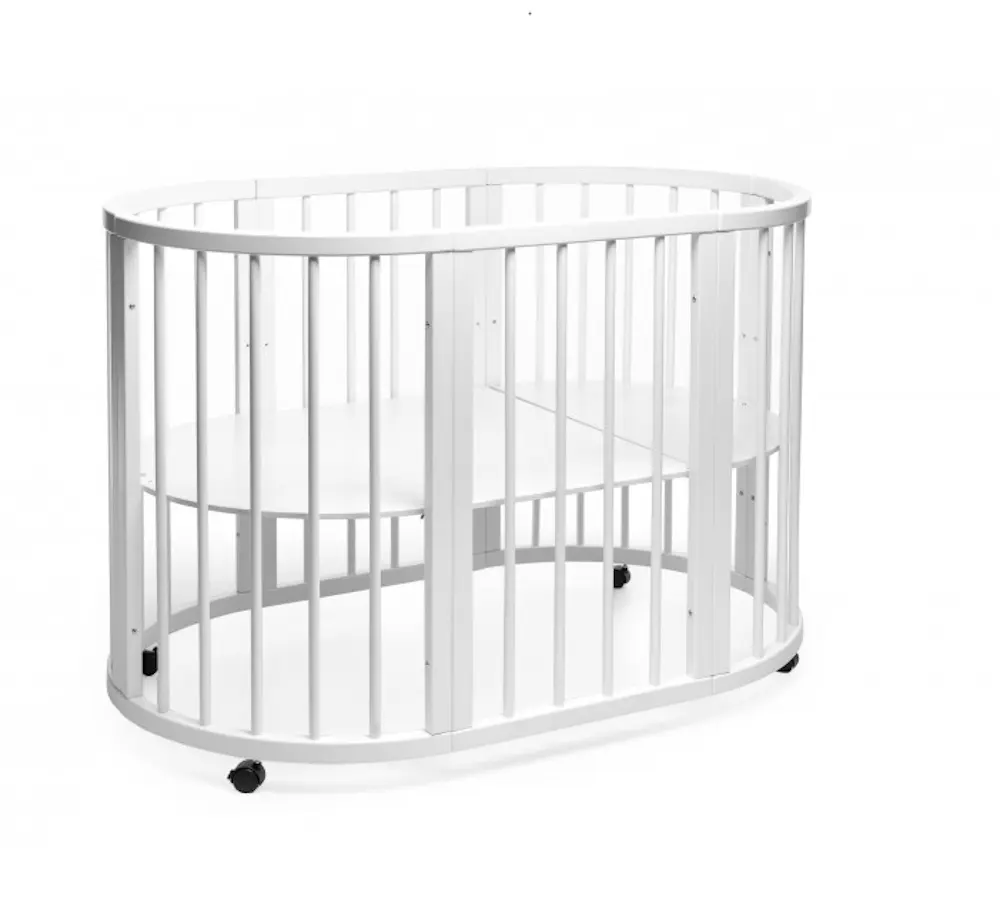 Кроватка-трансформер Eucalyptus Olivia DS-703 (Grey) - 4