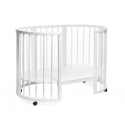 Кроватка-трансформер Eucalyptus Olivia DS-703 (Grey) Thumb
