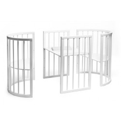 Кроватка-трансформер Eucalyptus Olivia DS-703 (Grey) Thumb