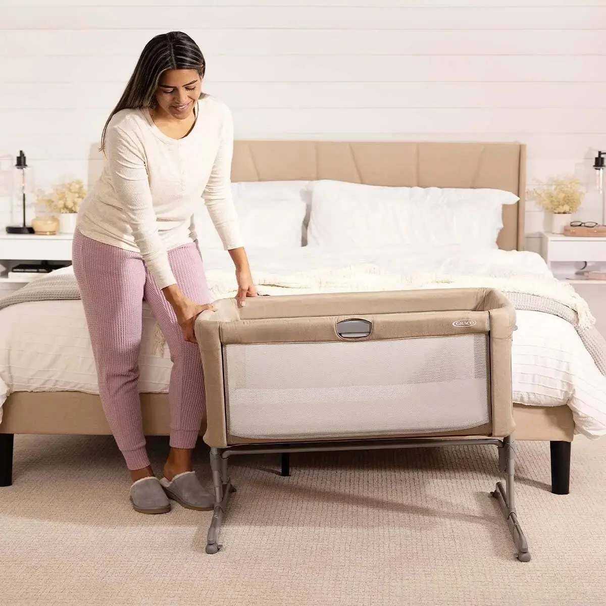 Patuc-leagan Graco Sweet2Sleep (Oatmeal) - 7