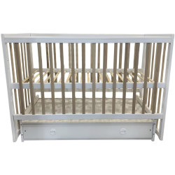 Patuc cu sertar Кузя Sofia (White/Natural) Thumb