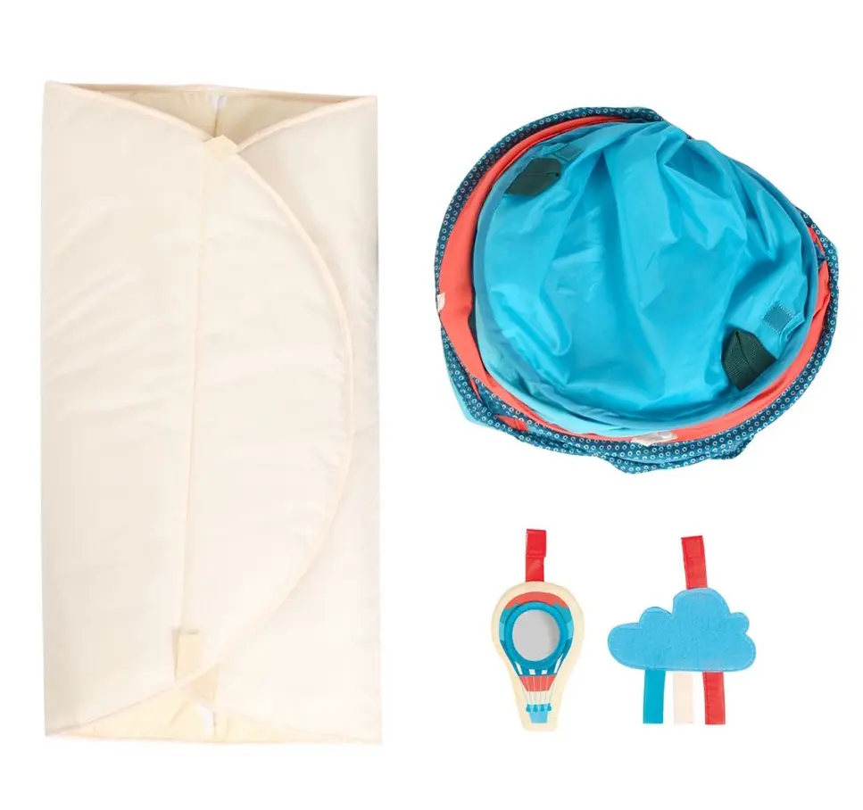 Patut portabil pentru copii Ludi LD90027 (Blue/Red) - 4