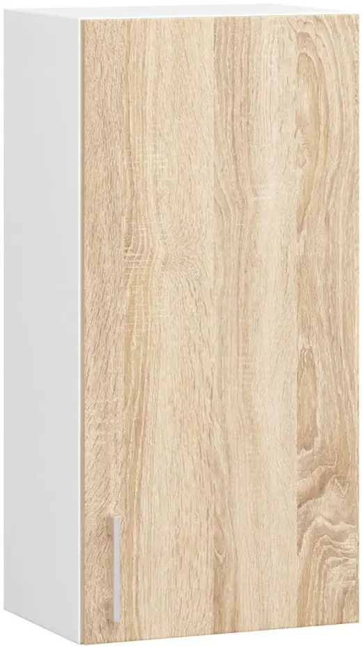 Кухня Akord Lima с витриной H720 2.4м (White/Sonoma Oak) - 5