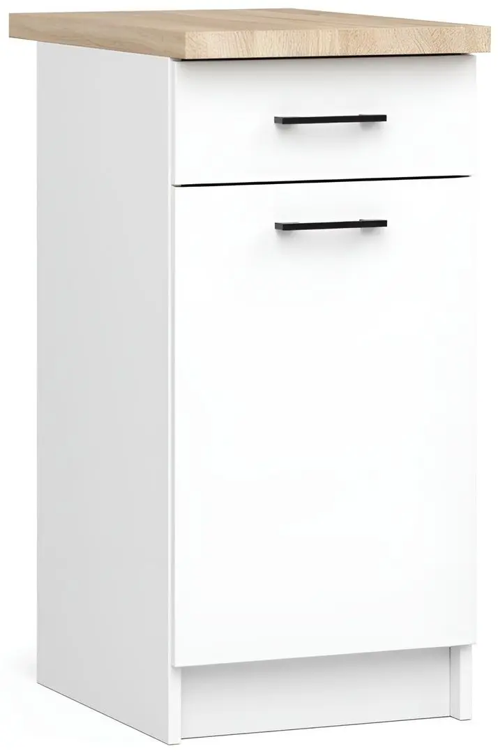 Кухня Akord Oliwia 1.8м (Concrete/White)