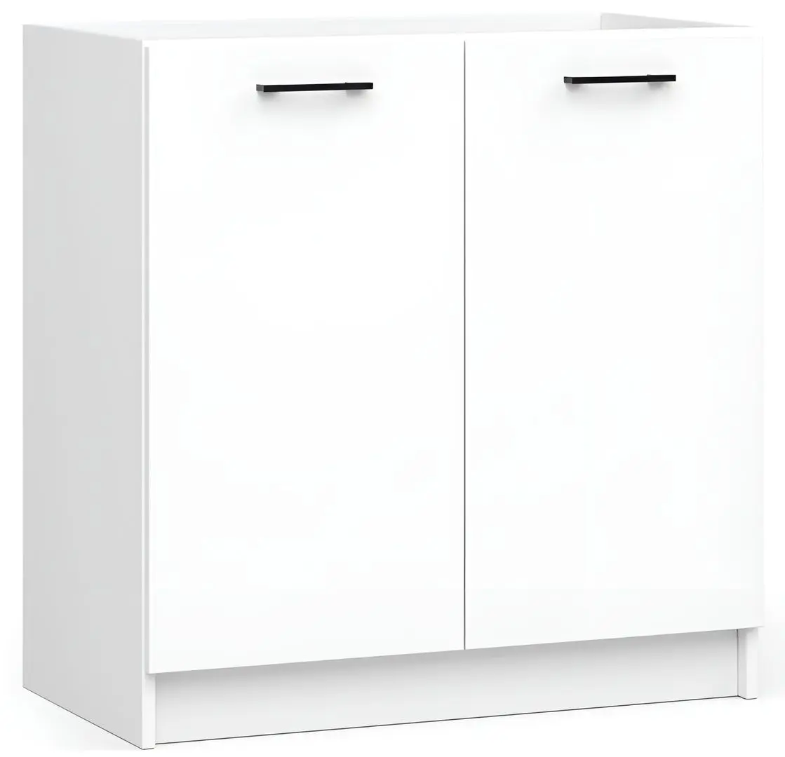 Bucatarie Akord Oliwia 2.4m (Concrete/White)