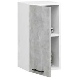 Bucatarie Akord Oliwia 2.4m (Concrete/White) Thumb