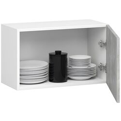 Bucatarie Akord Oliwia 2.4m (Concrete/White) Thumb