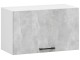 Bucatarie de colt Akord Oliwia 3.0m (Concrete/White)