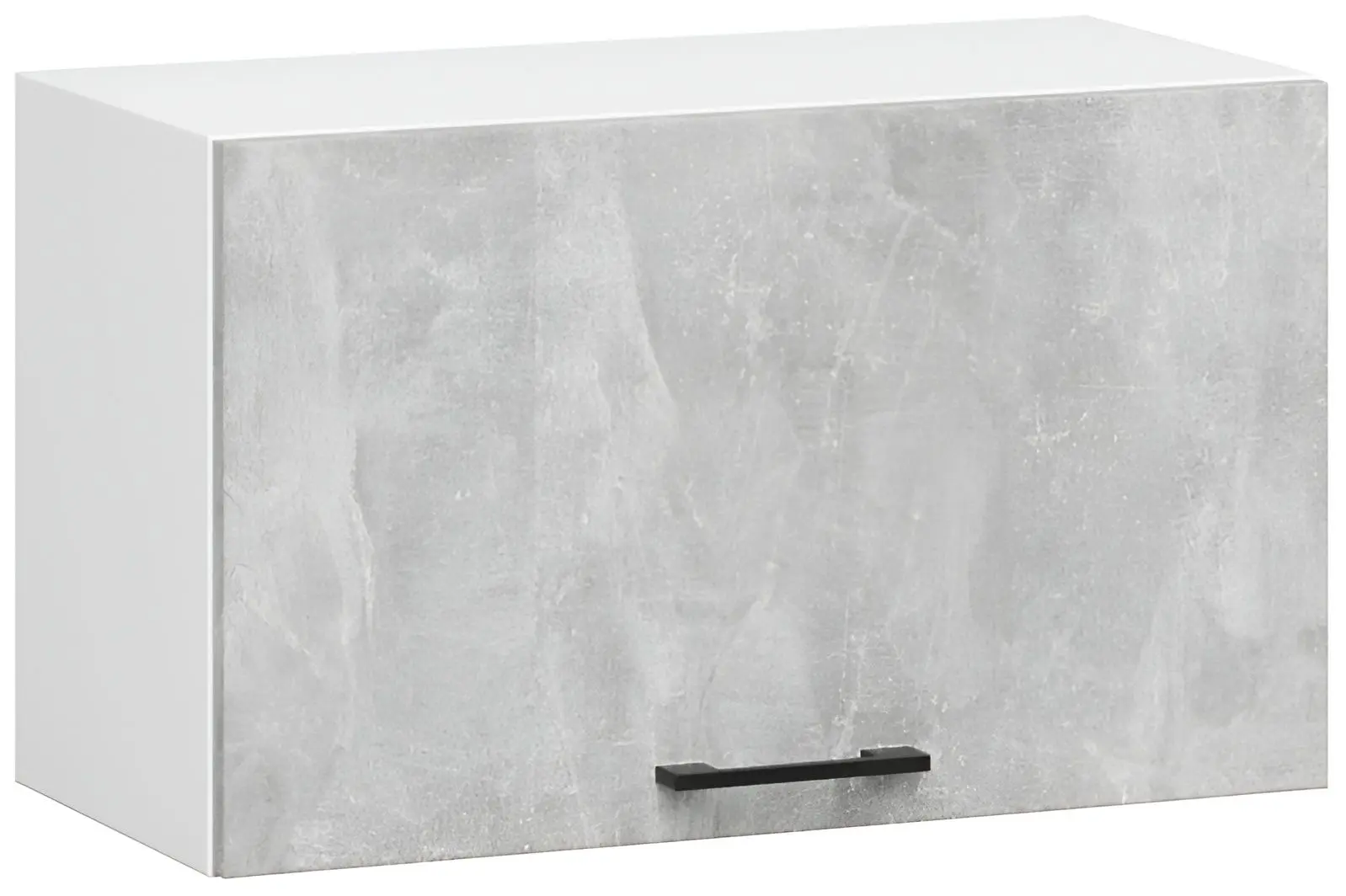 Bucatarie de colt Akord Oliwia 3.0m (Concrete/White)