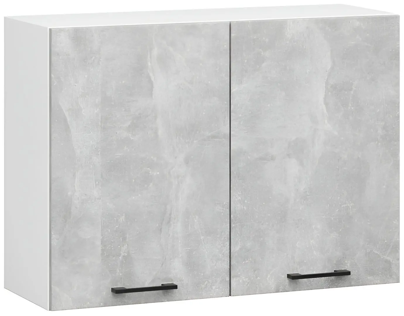 Bucatarie de colt Akord Oliwia 3.0m (Concrete/White)