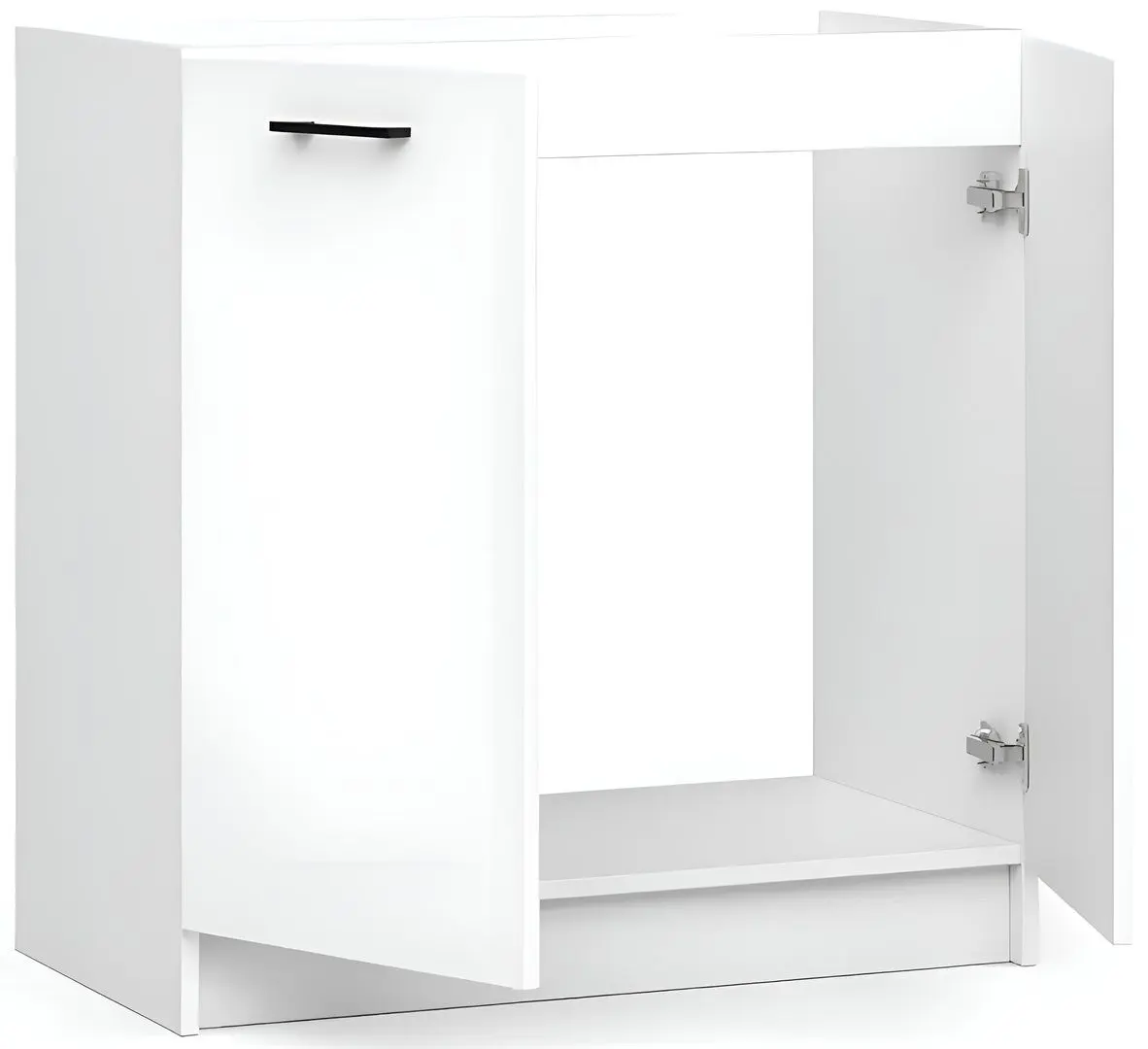 Bucatarie de colt Akord Oliwia 3.0m (Concrete/White)