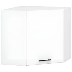 Bucatarie de colt Akord Oliwia 3.0m (White/Concrete) Thumb