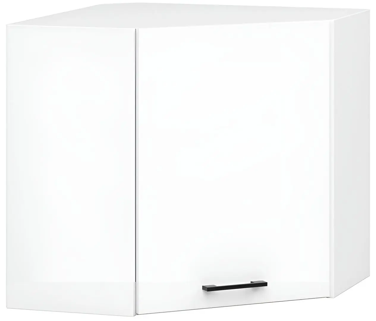 Bucatarie de colt Akord Oliwia 3.0m (White/Concrete)