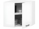 Bucatarie de colt Akord Oliwia 3.0m (White/Concrete)