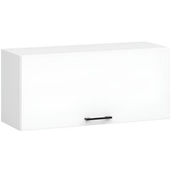 Bucatarie de colt Akord Oliwia 3.0m (White/Concrete) Thumb