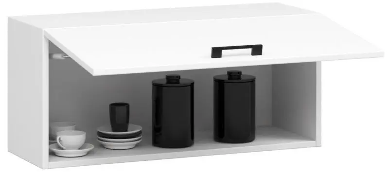 Bucatarie Akord Oliwia G1 1.8m (White/Concrete)