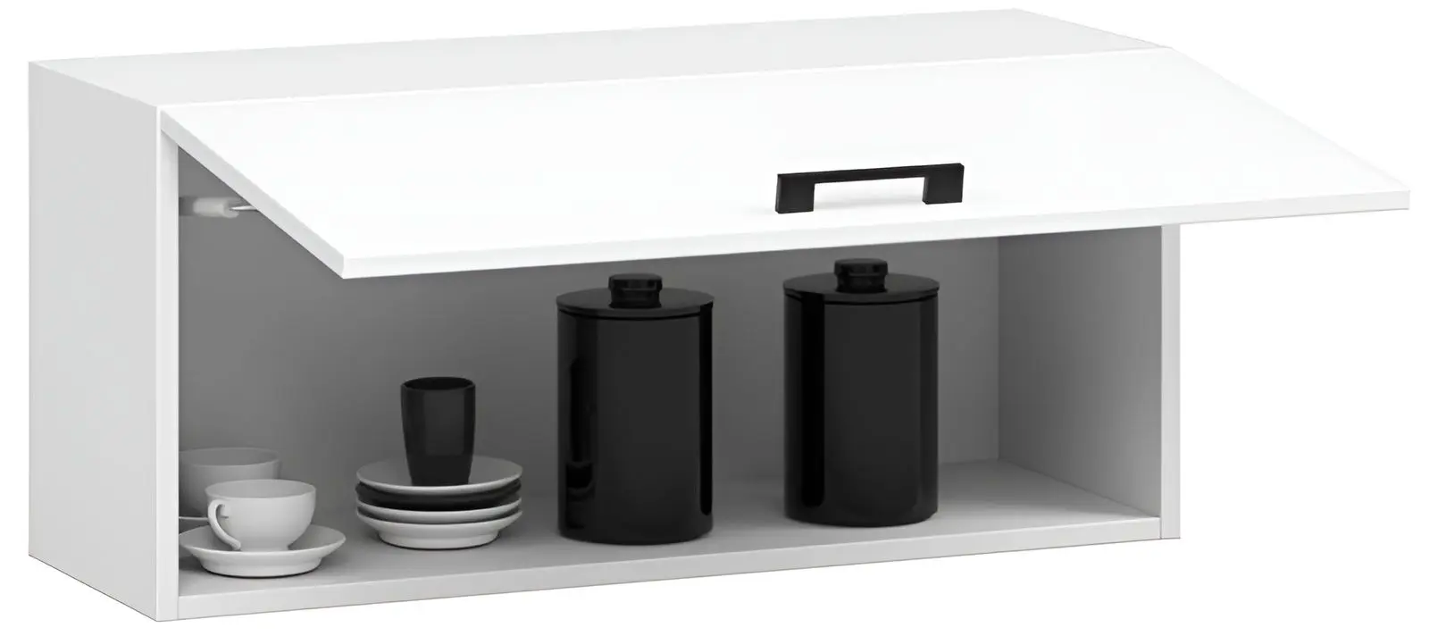 Кухня Akord Oliwia G1 2.0м (White/Concrete)