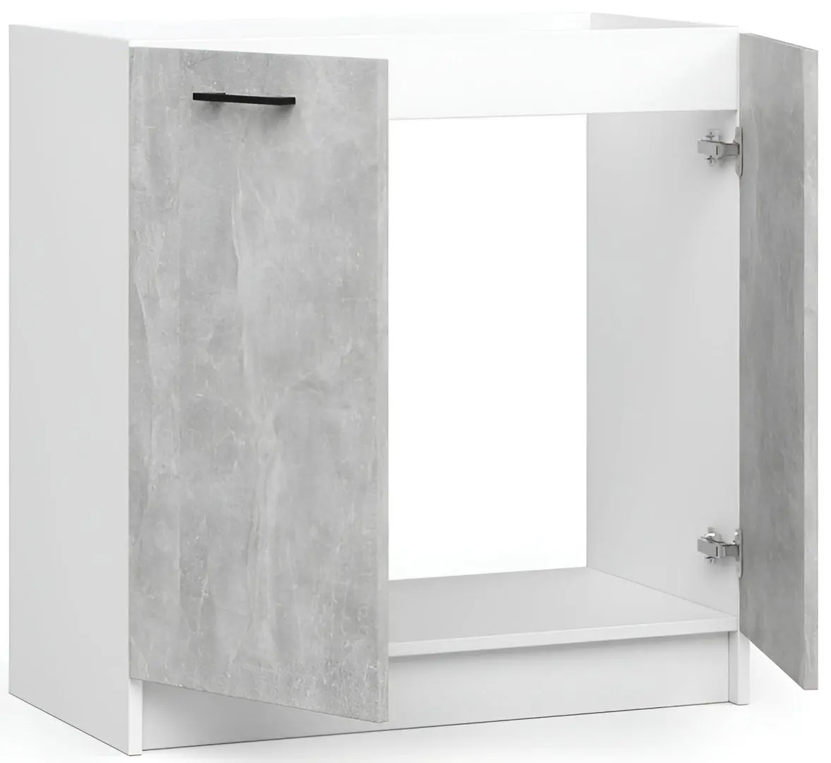 Кухня Akord Oliwia G1 2.0м (White/Concrete)