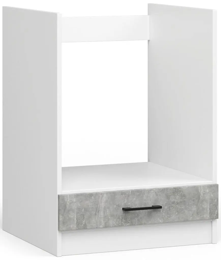 Кухня Akord Oliwia G1 2.0м (White/Concrete)