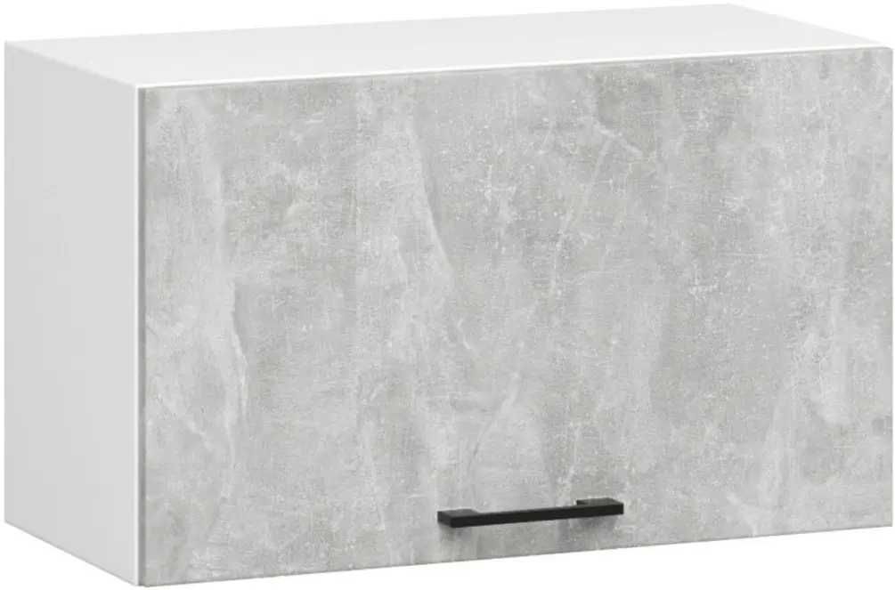 Кухня Akord Oliwia с витриной H580 1.8м (Concrete Grey) - 4