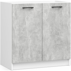 Кухня Akord Oliwia с витриной H580 1.8м (Concrete Grey) Thumb