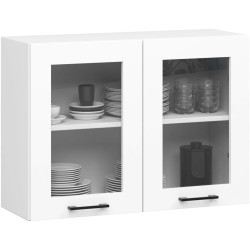 Кухня Akord Oliwia с витриной H580 2.4м (White) Thumb