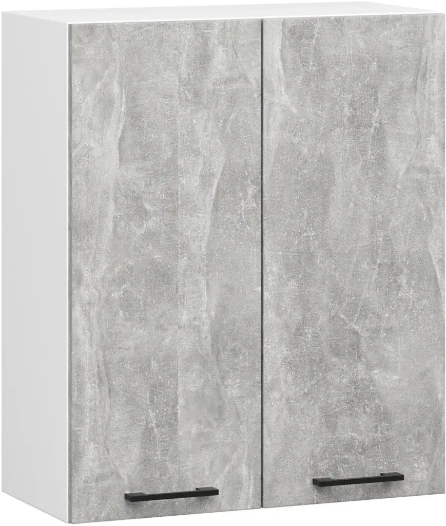 Кухня Akord Oliwia с витриной H720 2.4м (Concrete Grey) - 7