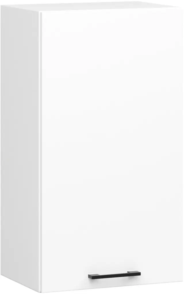 Bucatarie Akord Oliwia cu vitrina H720 2.4m (White) - 4