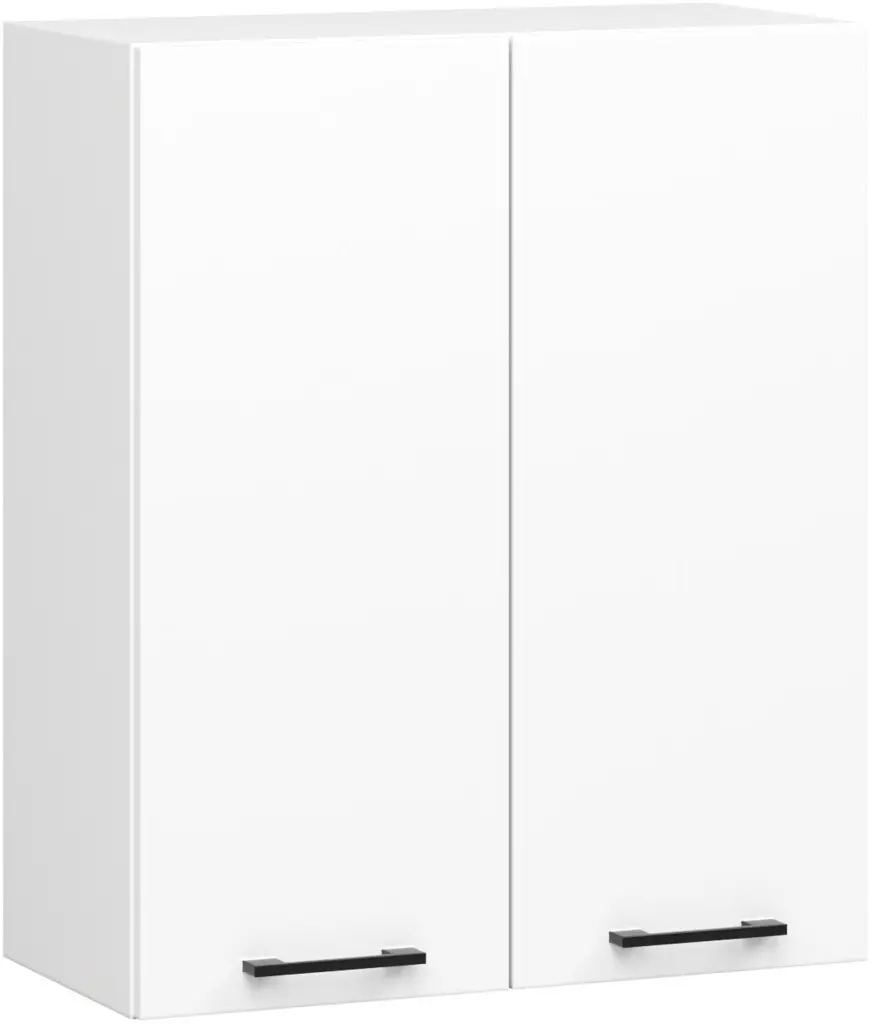 Bucatarie Akord Oliwia cu vitrina H720 2.4m (White) - 7