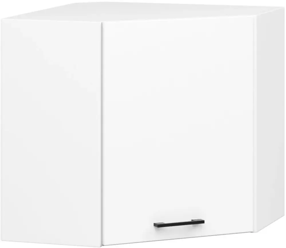 Bucatariede colt Akord Oliwia cu vitrina H580 3m (White) - 4