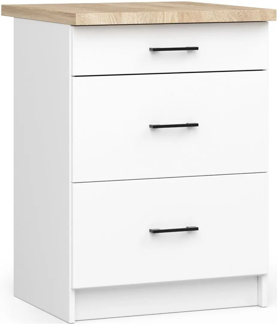 Bucatarie Akord Oliwia G2 2.4m (White)