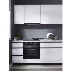 Bucatarie modulara Ambianta Astra 1.8m (Alb/Grafit)