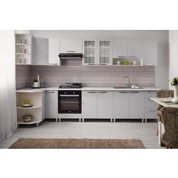 Bucatarie modulara Ambianta Fresh 1.5x2.9m (Gri)