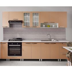 Bucatarie modulara Ambianta Fresh 1.8m (Cappuccino)