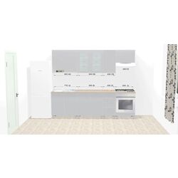 Bucatarie modulara Ambianta Fresh 2.6m (Gri) Thumb