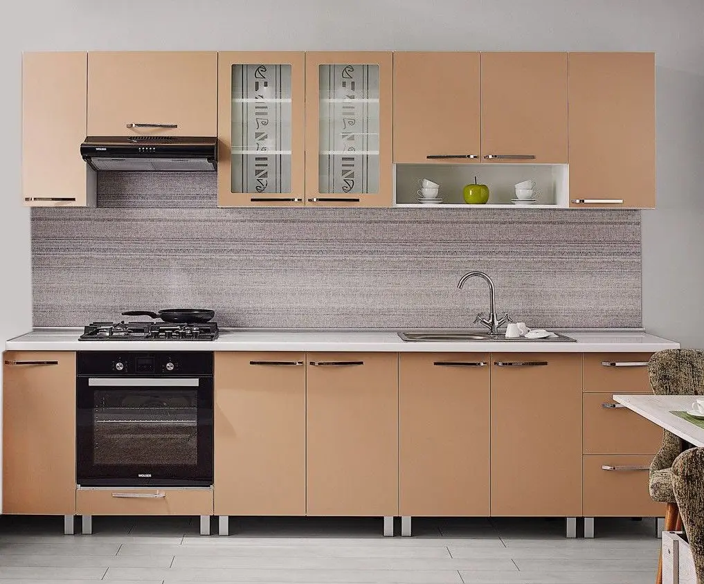 Модульная кухня Ambianta Fresh 3.0м (Капучино)