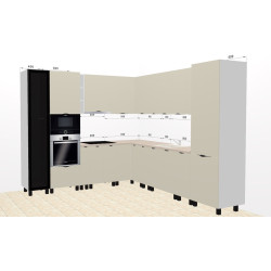 Bucatarie modulara Ambianta Gloria 2.7x3.0m Thumb