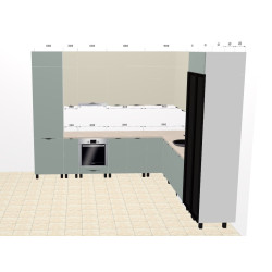 Bucatarie modulara Ambianta Gloria 3.2x3.1m Thumb