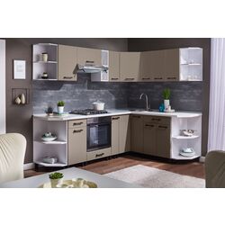 Модульная кухня Ambianta Iris 1.5x2.9м (Серый)