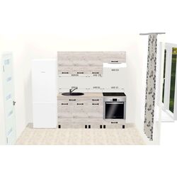 Bucatarie modulara Ambianta Iris 1.8m (Samoa Alb) Thumb