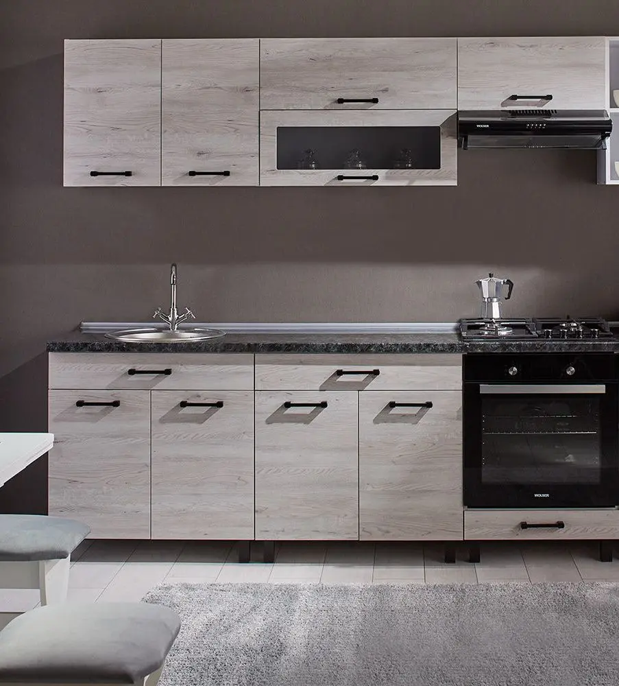 Bucatarie modulara Ambianta Iris 1.8m (Samoa Alb)