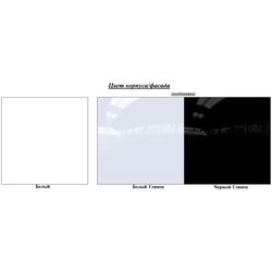 Модульная кухня Ambianta Perla 2.0м (Белый/Черный) Thumb