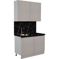 Bucatarie Art Flame Gola SM 1.2m (New Grey) Thumb