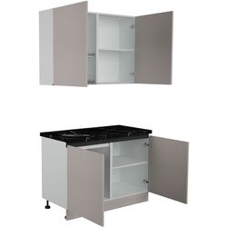 Bucatarie Art Flame Gola SM 1.2m (New Grey) Thumb